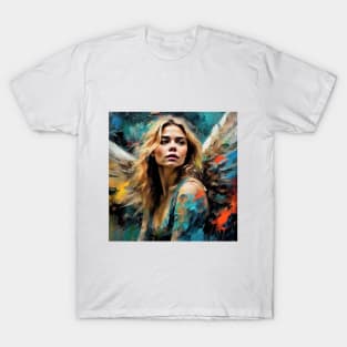 Angel with Chloë  Moretz face T-Shirt